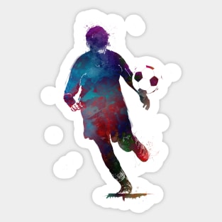 Football player sport art #football Sticker